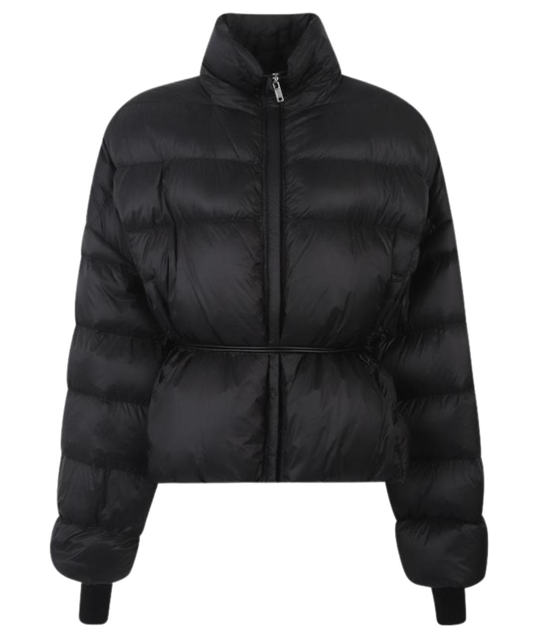 RICK OWENS Черный синтетический пуховик, фото 1