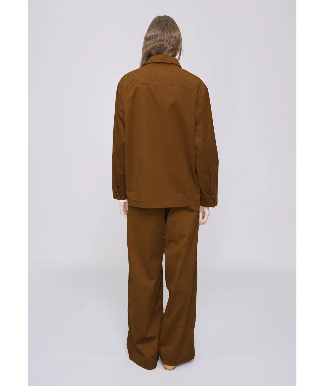 A.P.C. Коричневая хлопковая куртка, фото 3