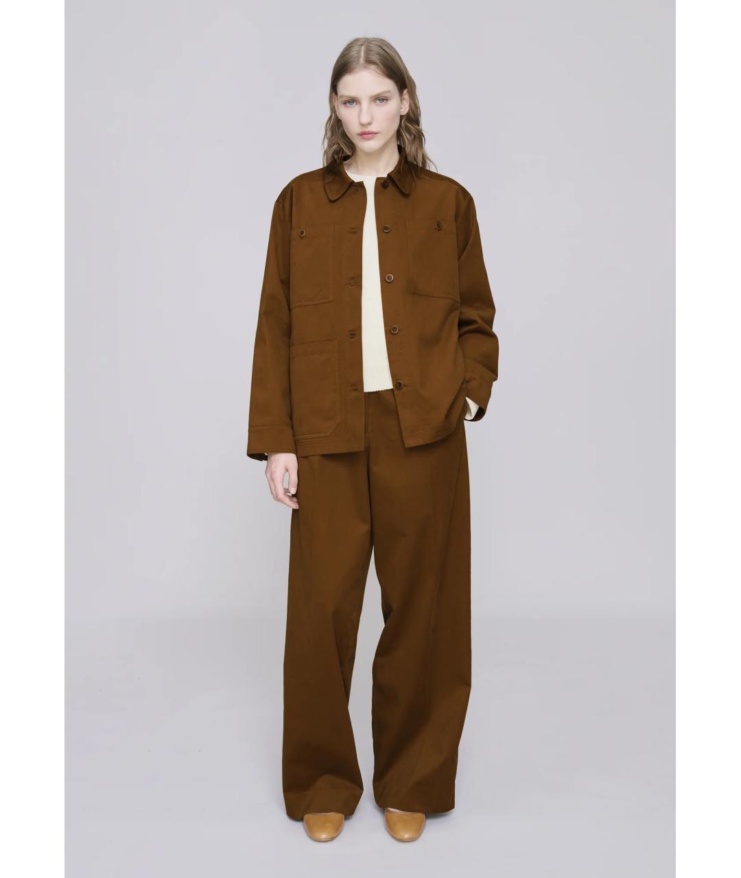 A.P.C. Коричневая хлопковая куртка, фото 2