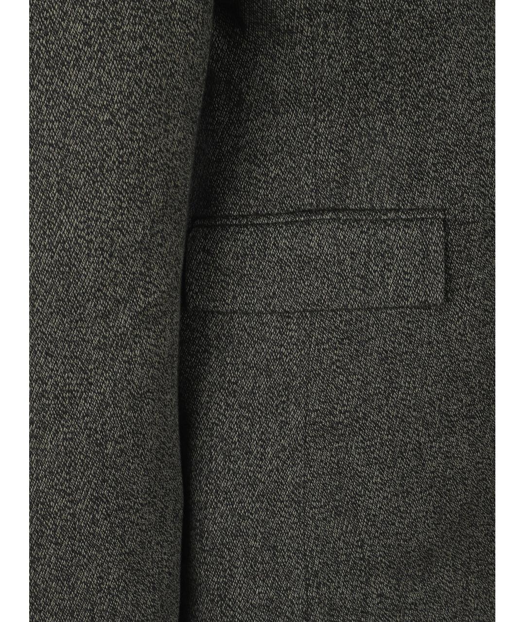 GANNI Зеленый хлопковый жакет/пиджак, фото 3