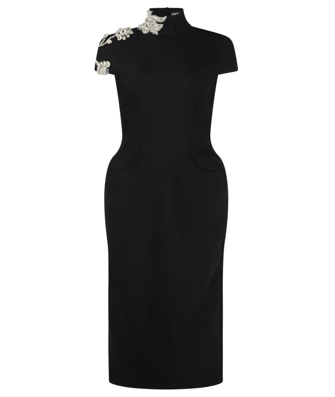 DAVID KOMA Черное коктейльное платье, фото 2