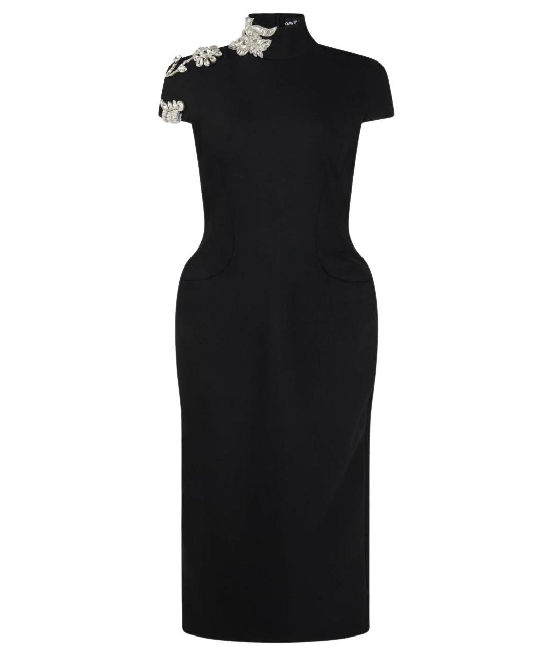 DAVID KOMA Черное коктейльное платье, фото 1