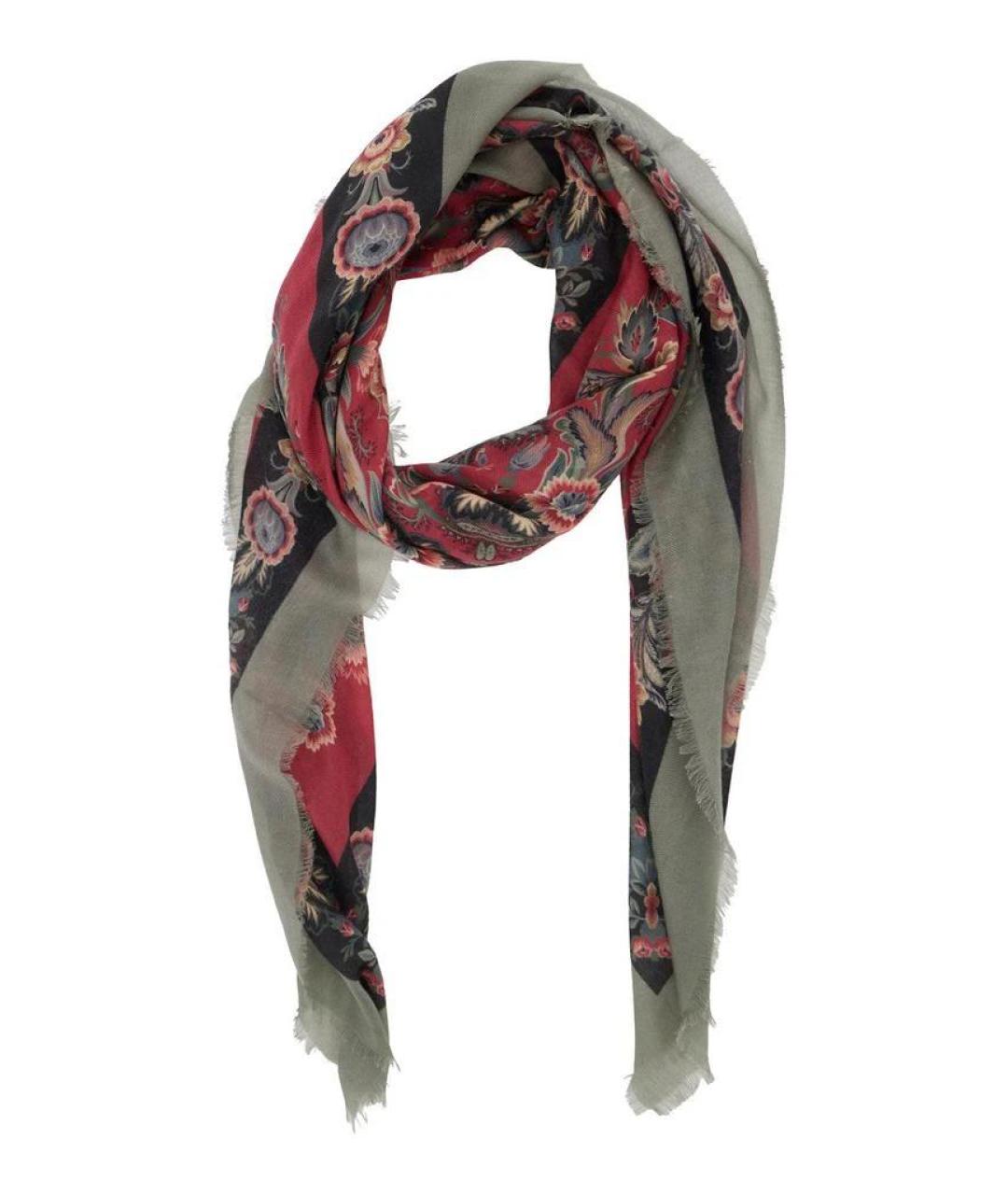 ETRO Мульти шерстяной шарф, фото 1