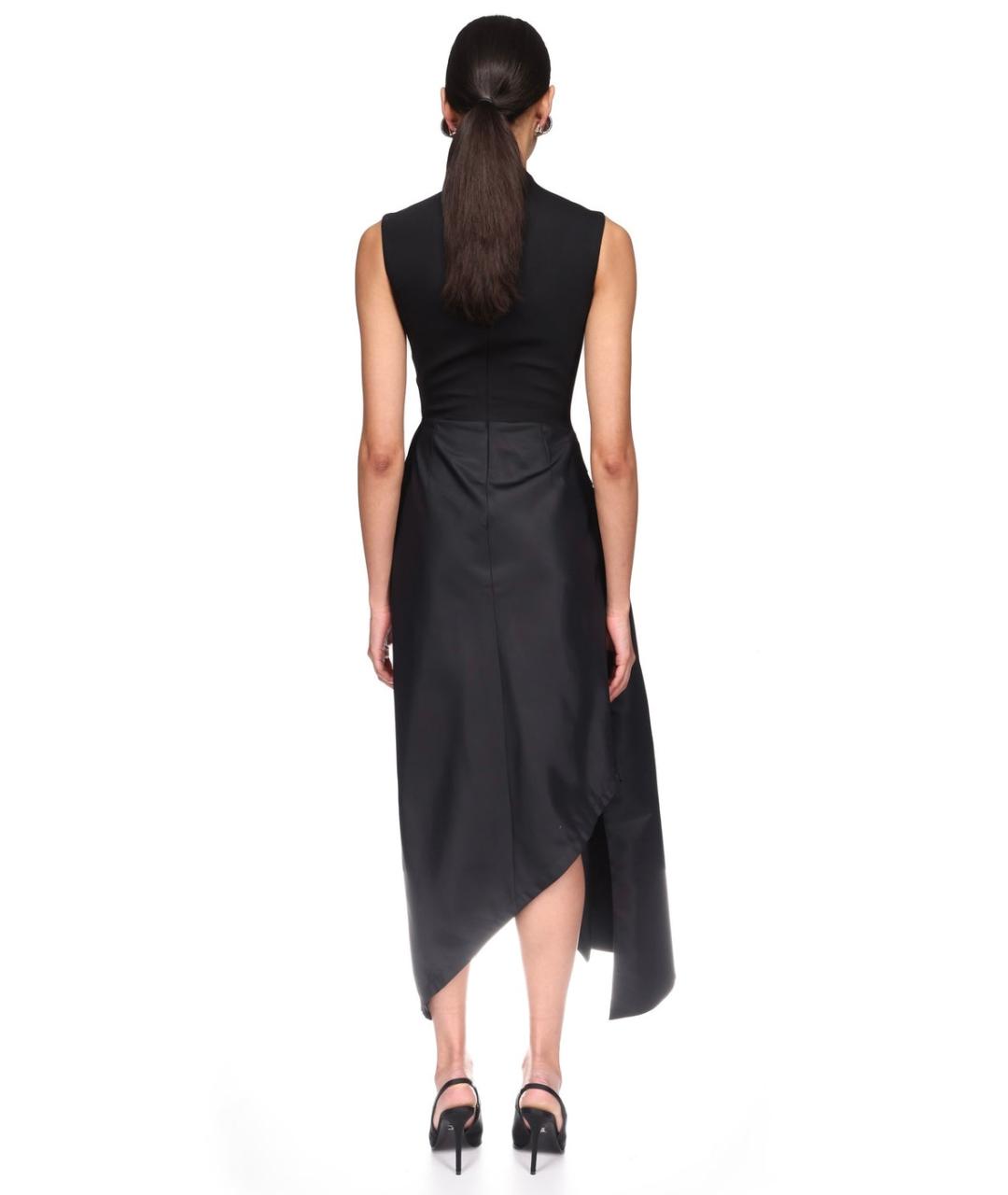 DAVID KOMA Черное коктейльное платье, фото 5