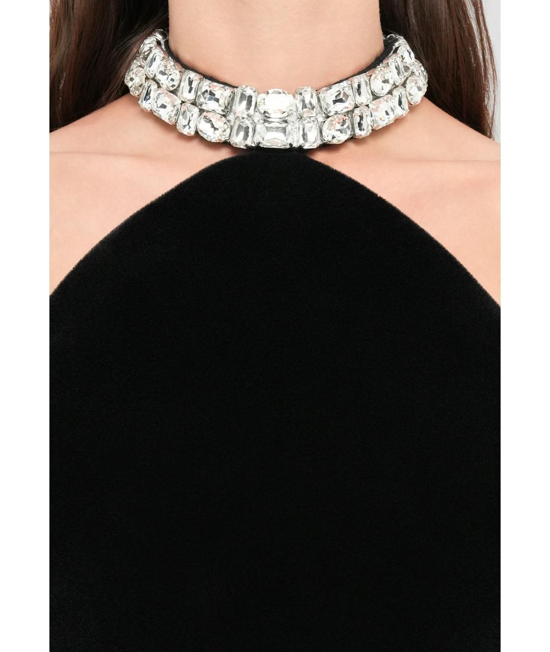 DAVID KOMA Черное коктейльное платье, фото 9