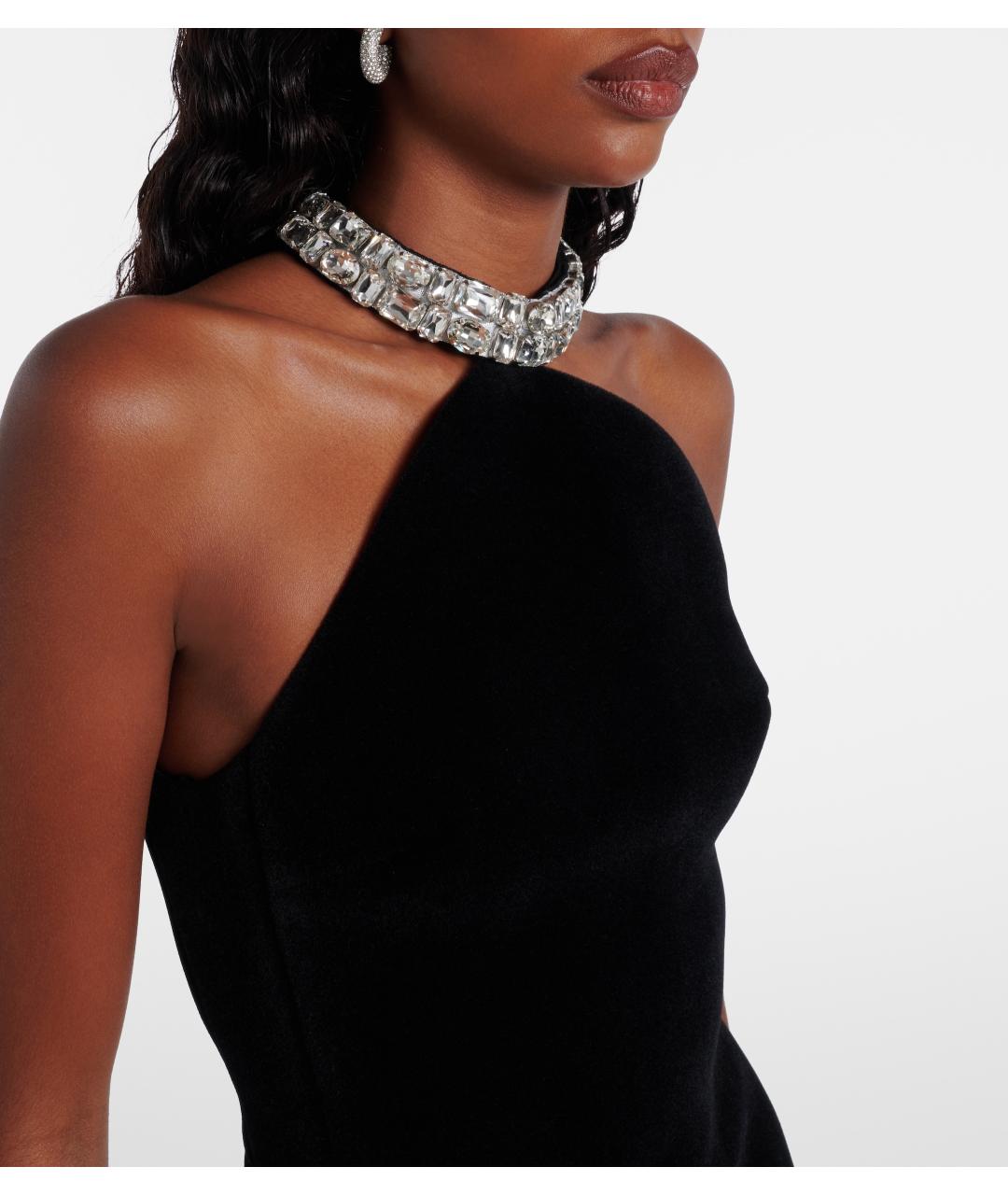 DAVID KOMA Черное коктейльное платье, фото 4