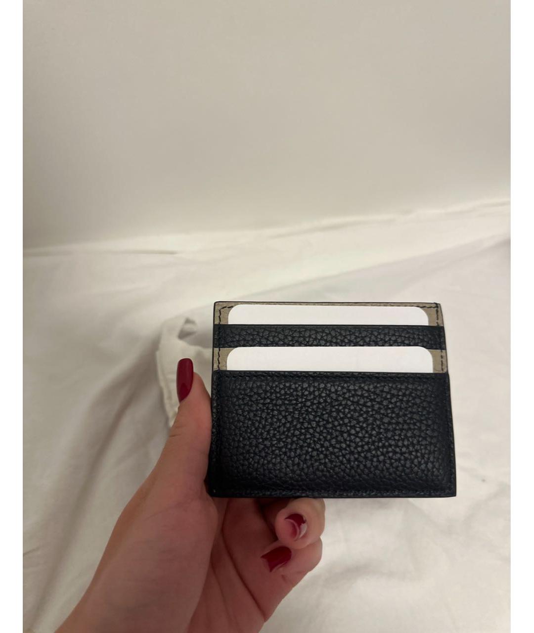 GUCCI Черный кожаный кардхолдер, фото 3