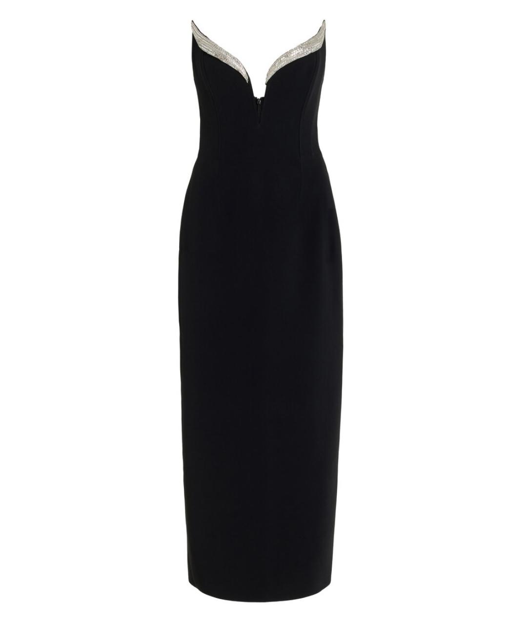 DAVID KOMA Черное коктейльное платье, фото 10
