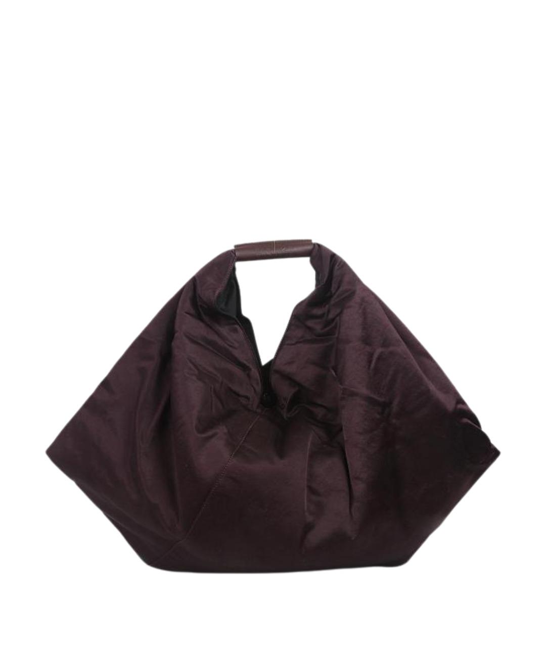 MM6 MAISON MARGIELA Фиолетовая хлопковая сумка через плечо, фото 1