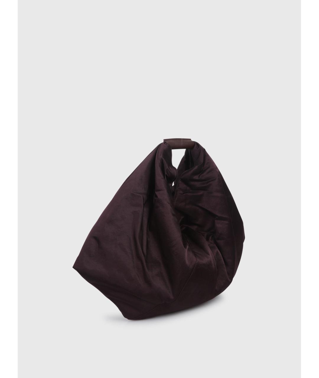 MM6 MAISON MARGIELA Фиолетовая хлопковая сумка через плечо, фото 2