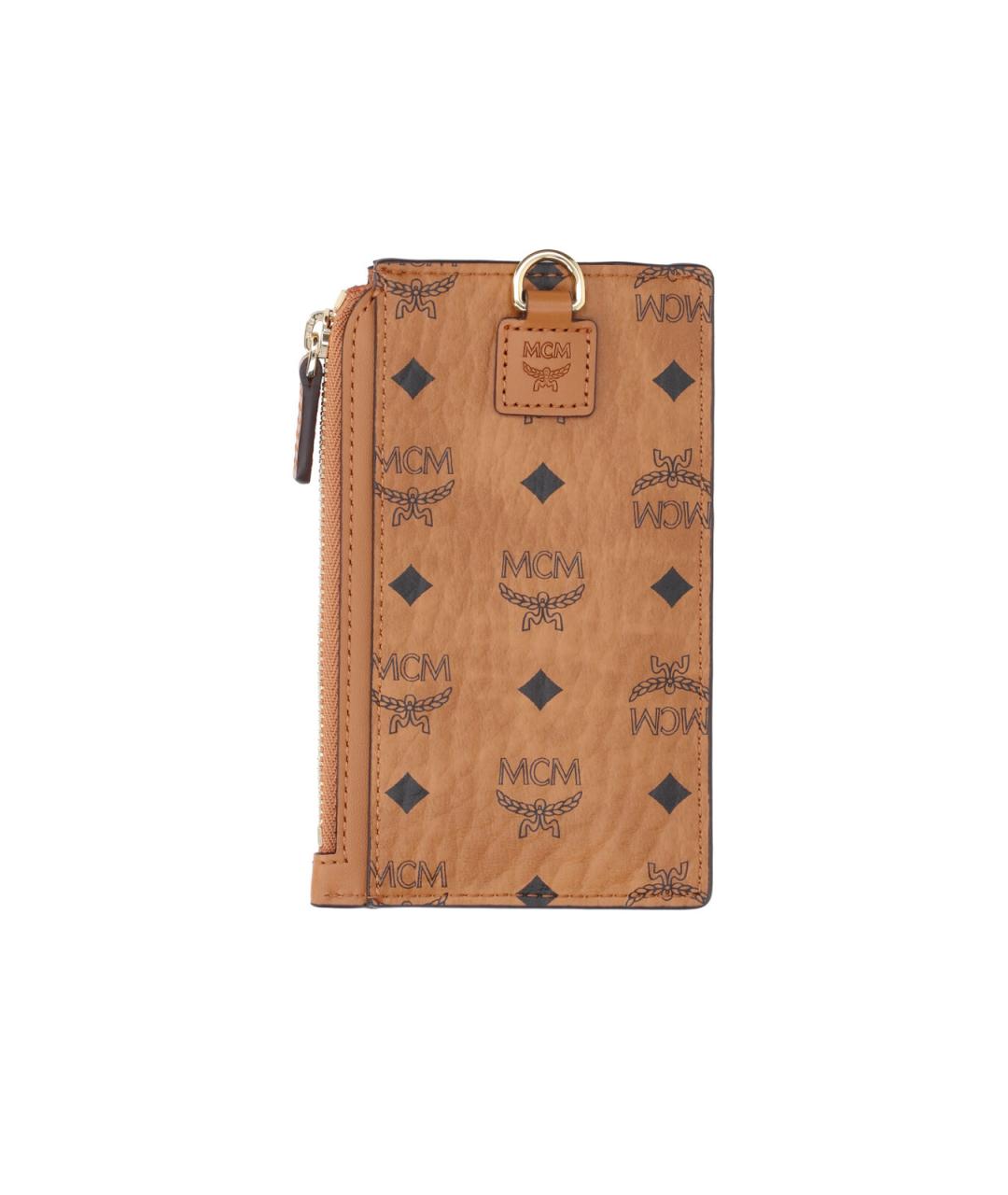 MCM Коричневый кожаный кардхолдер, фото 2