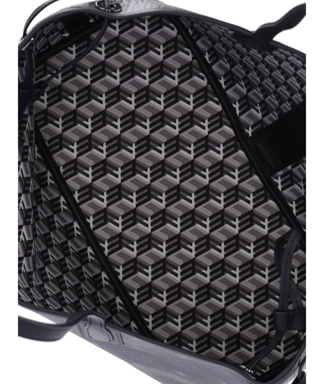 MCM Черная сумка тоут из искусственной кожи, фото 4