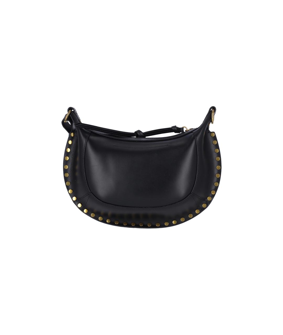 ISABEL MARANT Черная кожаная сумка через плечо, фото 3