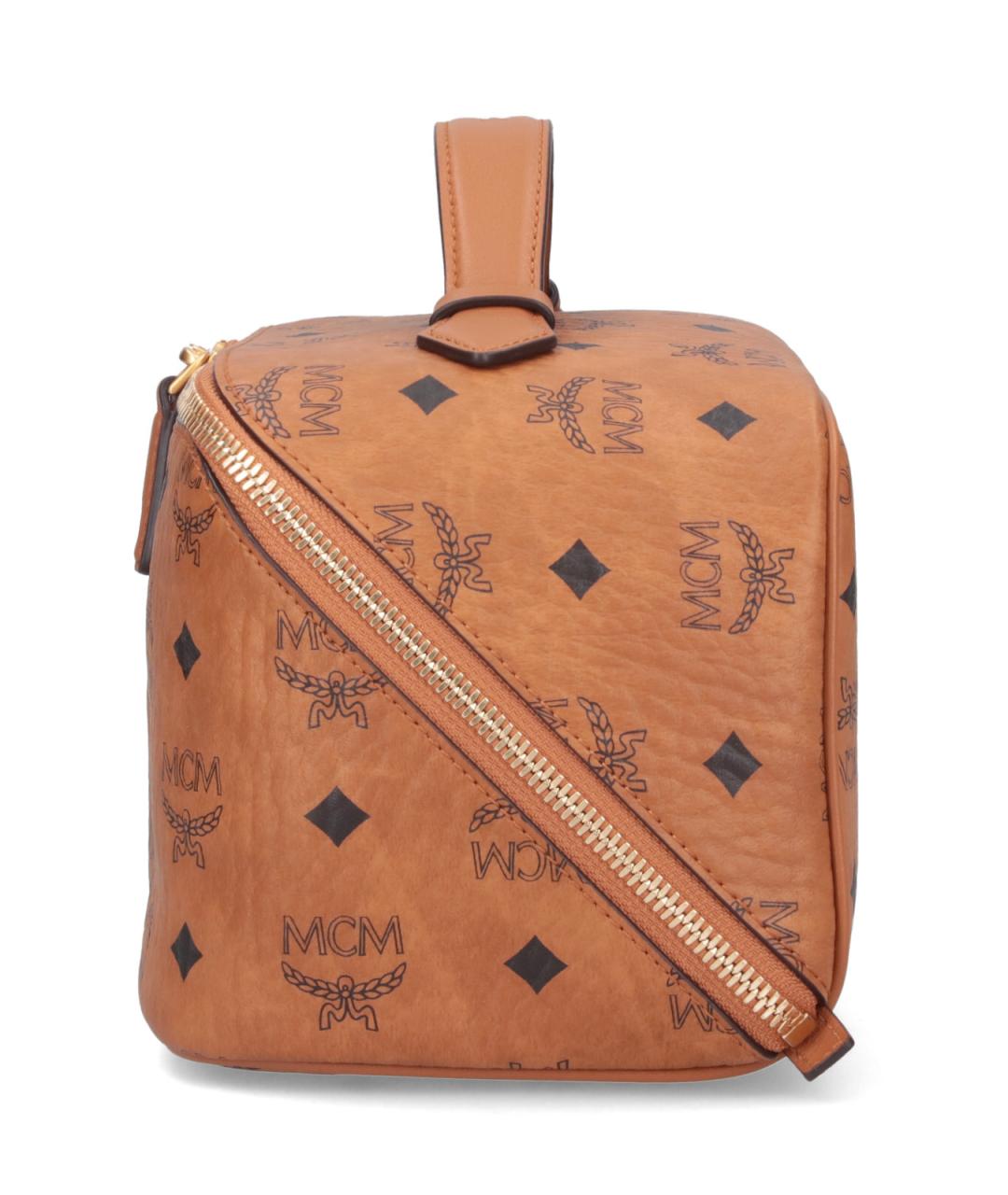 MCM Коричневая барсетка, фото 5