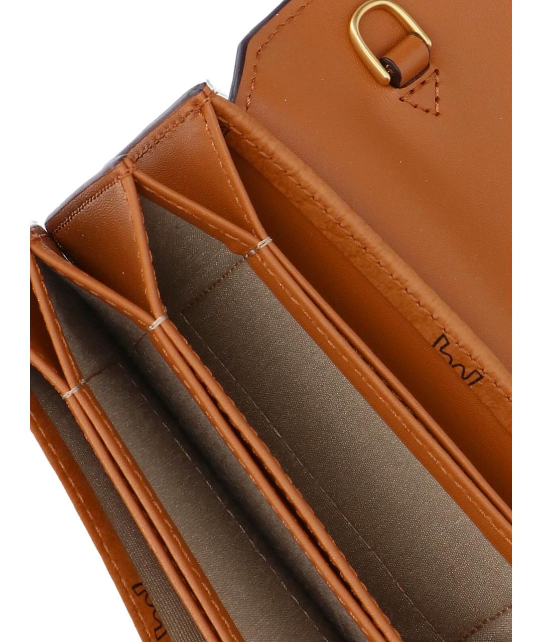 MCM Коричневый кошелек, фото 4