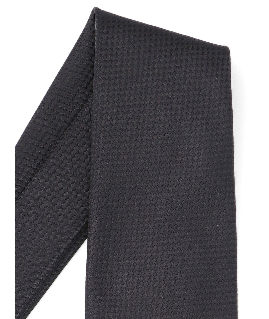 TOM FORD Черный шелковый галстук, фото 2