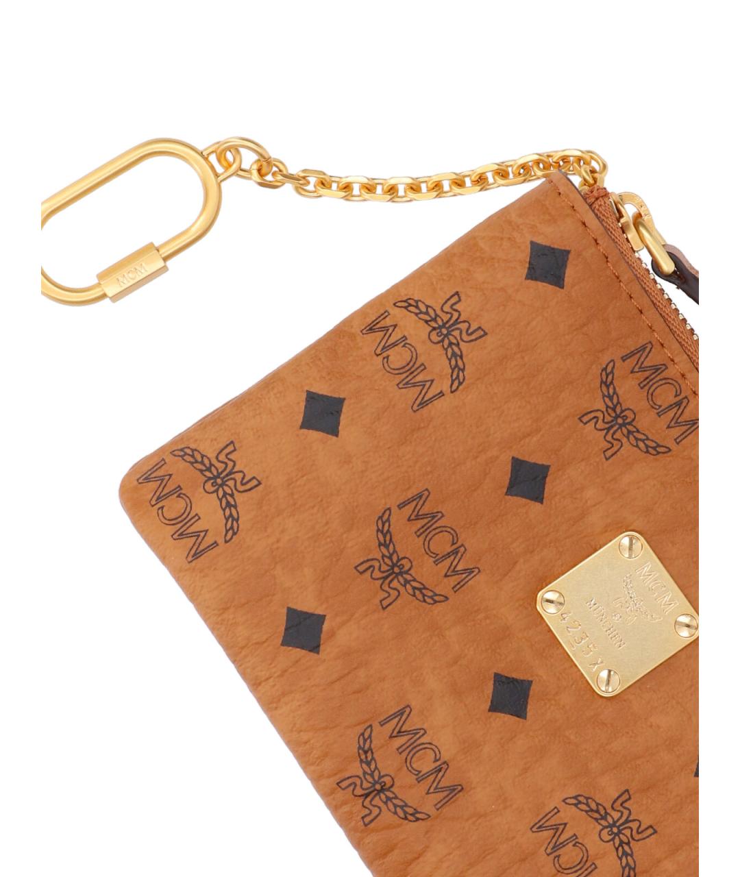 MCM Коричневый кошелек, фото 4