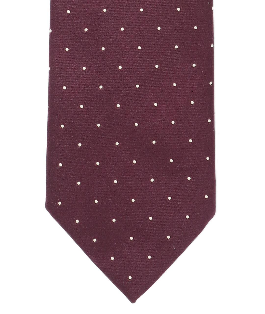 TOM FORD Бордовый шелковый галстук, фото 3