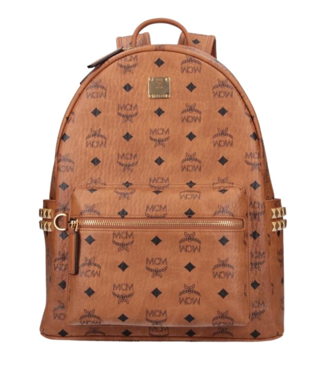 MCM Коричневый рюкзак из искусственной кожи, фото 1