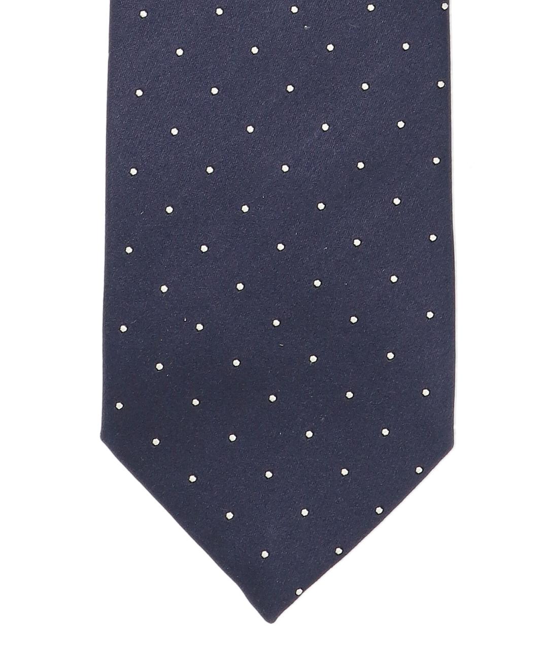 TOM FORD Синий шелковый галстук, фото 3