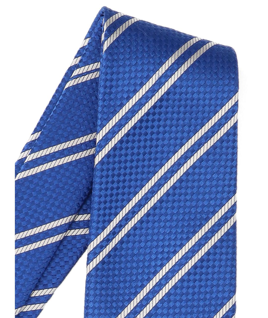 TOM FORD Синий шелковый галстук, фото 2