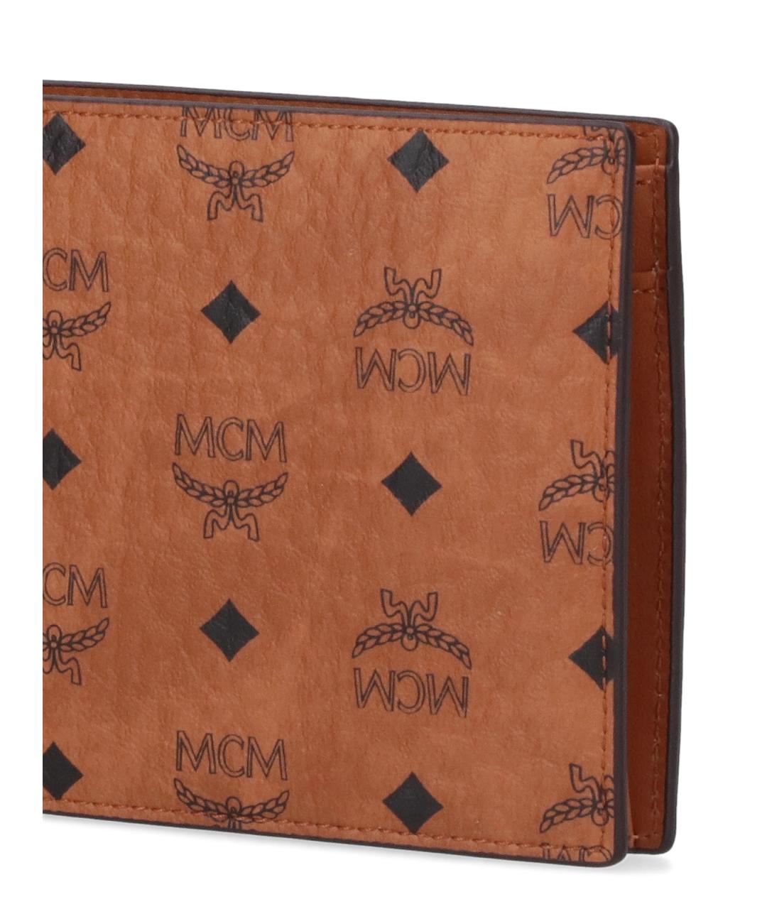 MCM Коричневый кошелек, фото 4