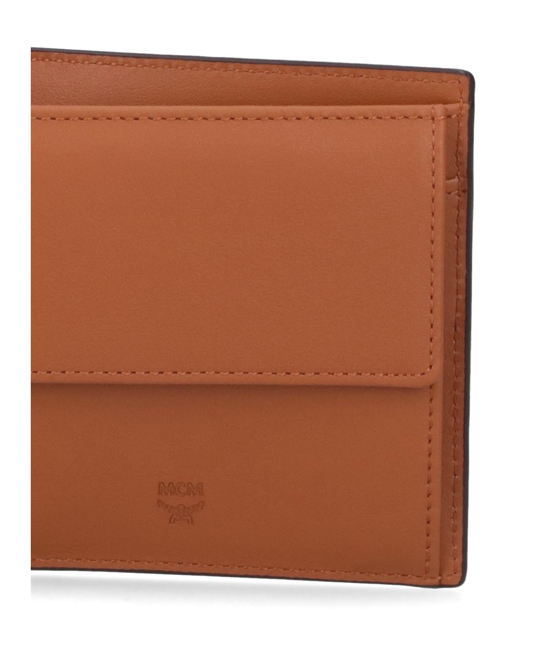 MCM Коричневый кошелек, фото 3