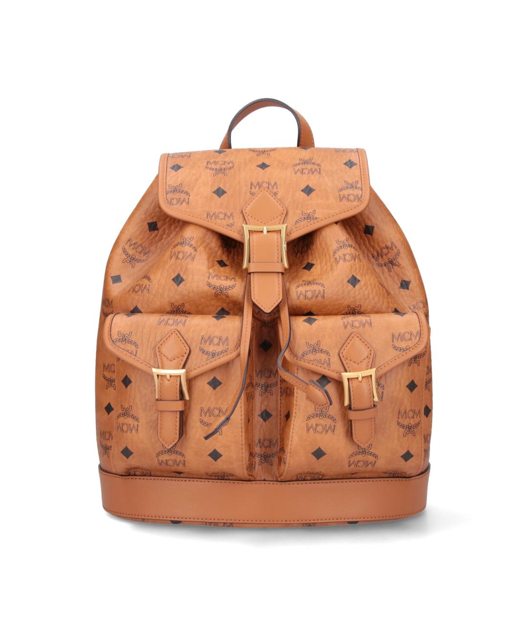 MCM Коричневый рюкзак из искусственной кожи, фото 1