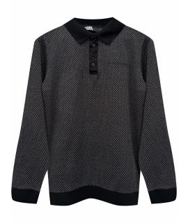 KARL LAGERFELD Поло с длинным рукавом