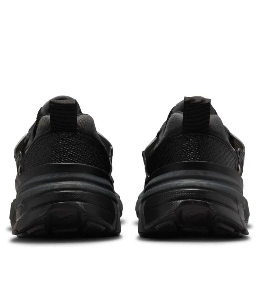 NIKE Черные текстильные низкие кроссовки / кеды, фото 4