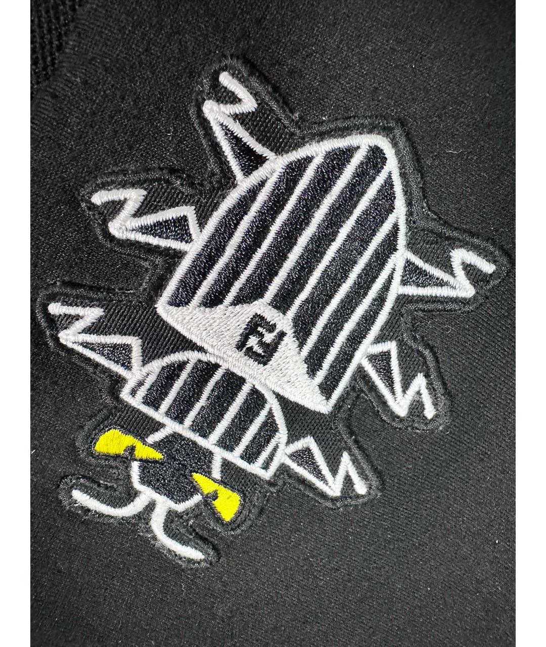 FENDI Черная вискозная куртка, фото 5