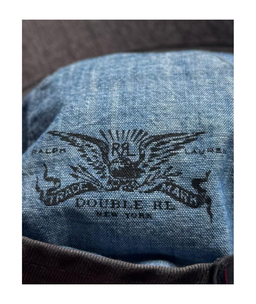 RRL Черная кепка/бейсболка, фото 4