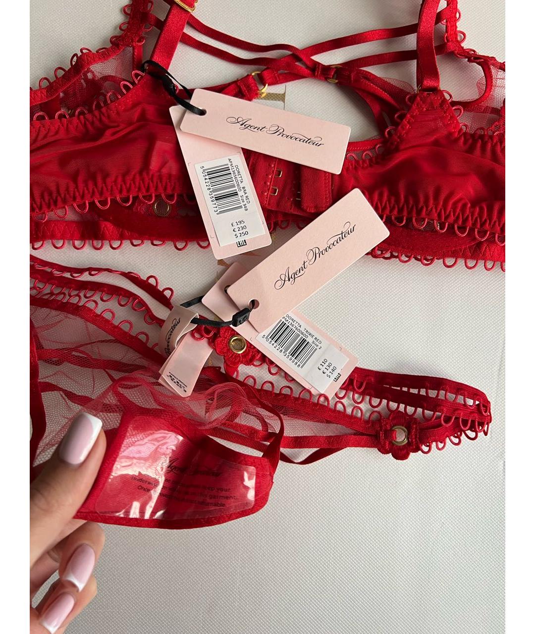 AGENT PROVOCATEUR Красный комплекты, фото 8