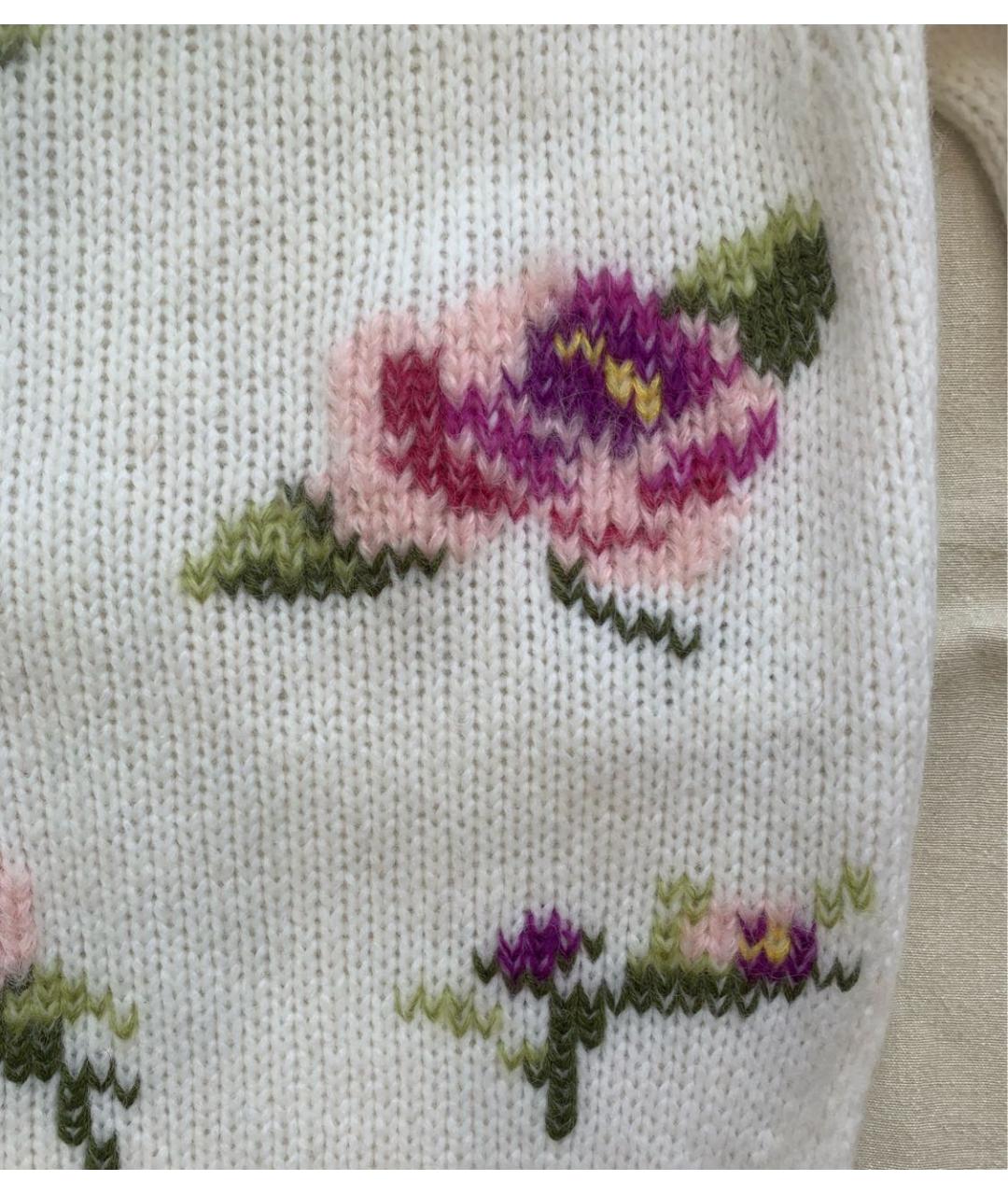 DONDUP Белый шерстяной джемпер / свитер, фото 3