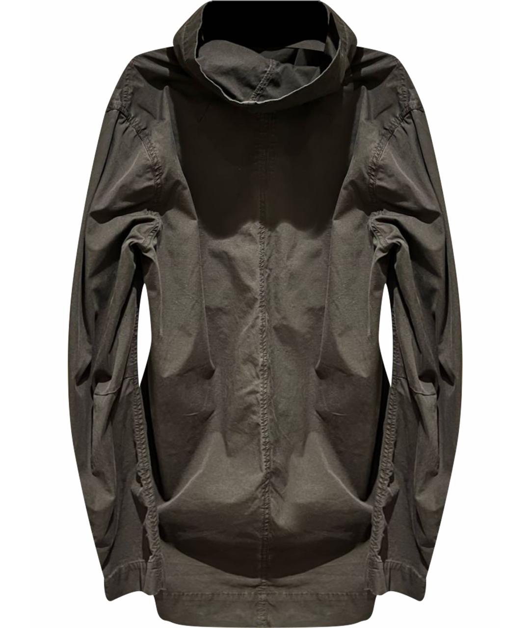 RICK OWENS DRKSHDW Черный полиэстеровый тренч / плащ, фото 1