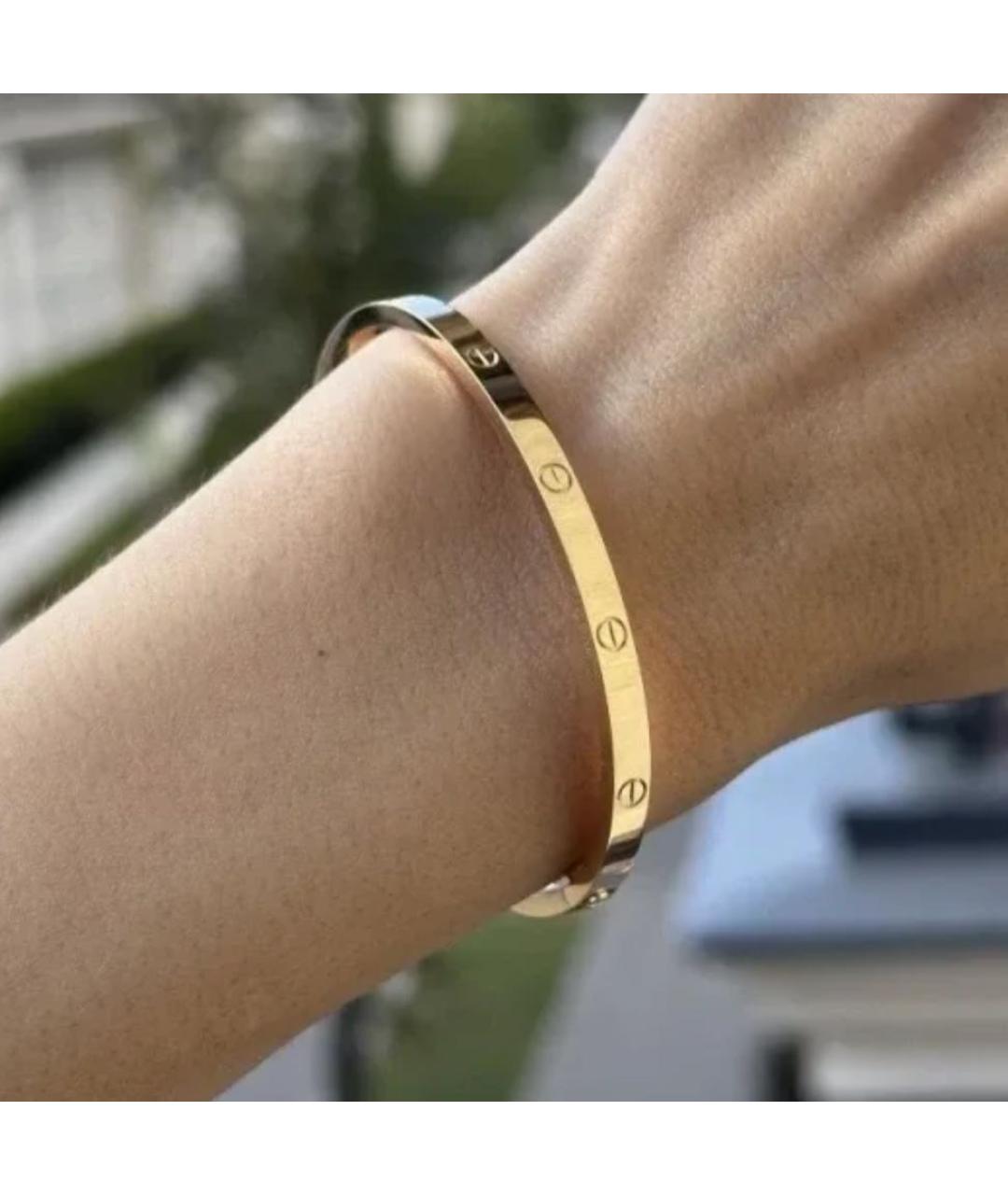 CARTIER Золотой браслет из желтого золота, фото 7