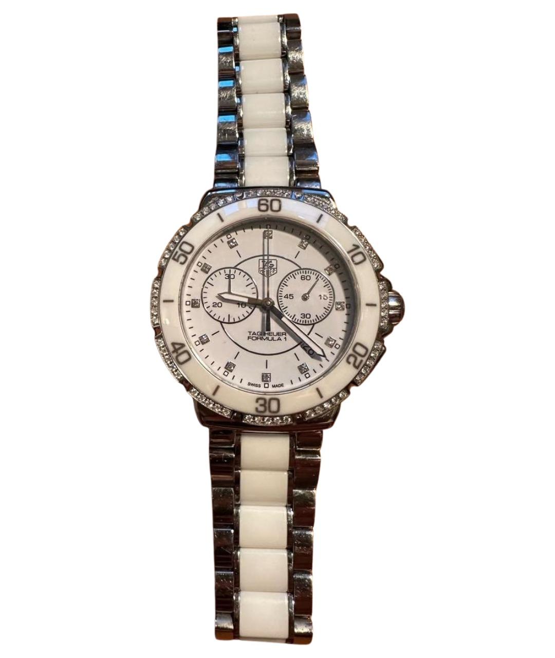 TAG HEUER Белые часы из белого золота, фото 1