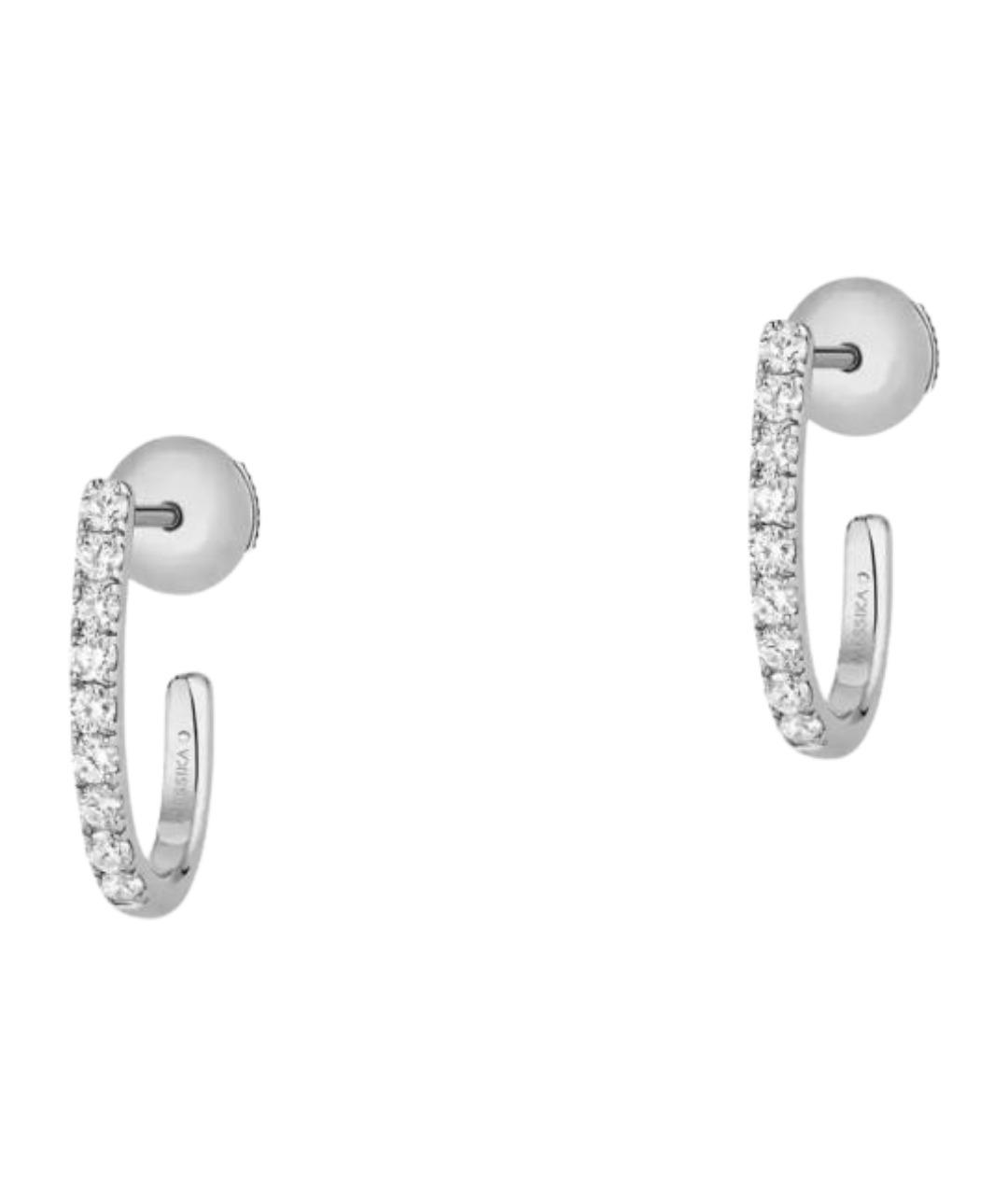 MESSIKA Серебряные серьги из белого золота, фото 1