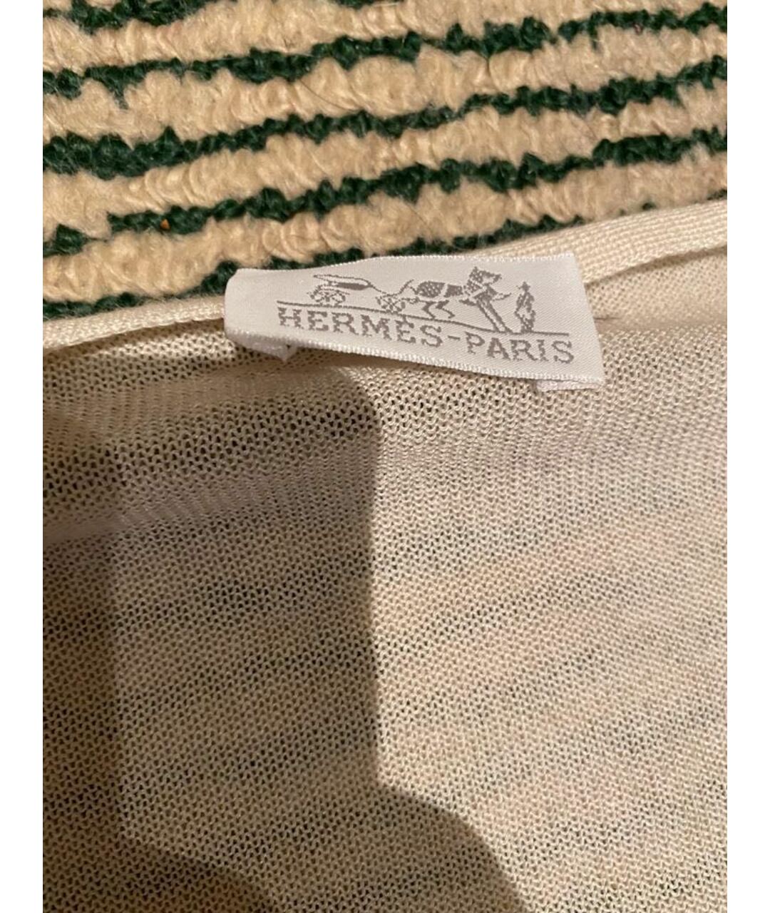 HERMES PRE-OWNED Белый джемпер / свитер, фото 3