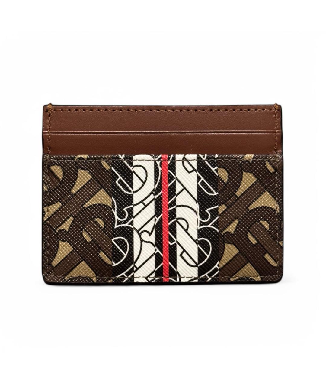 BURBERRY Коричневый кардхолдер, фото 2