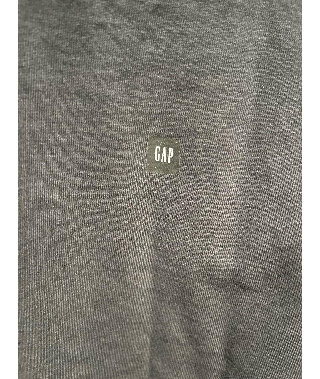 YEEZY Черная хлопковая футболка, фото 4