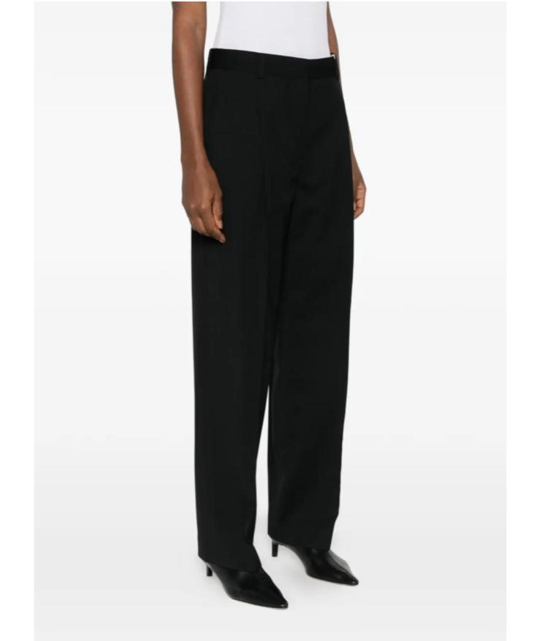 TOTEME Черные прямые брюки, фото 7