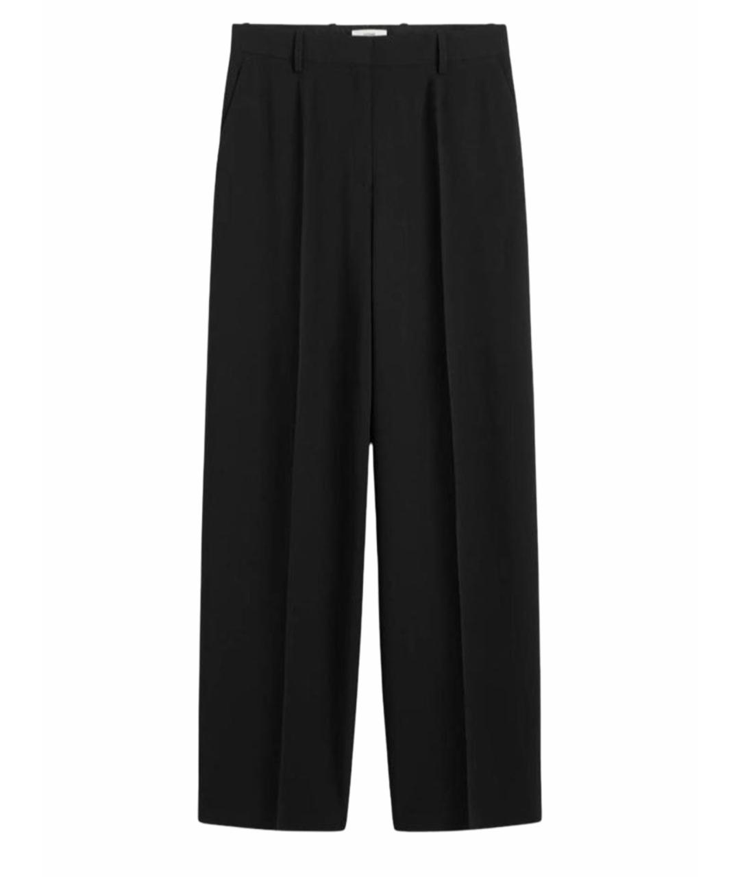 TOTEME Черные прямые брюки, фото 1