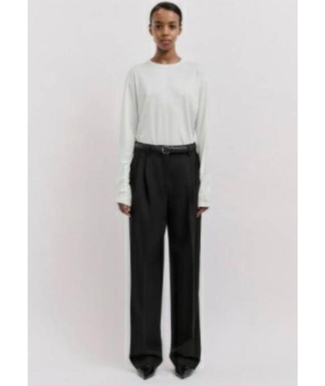 TOTEME Черные прямые брюки, фото 5