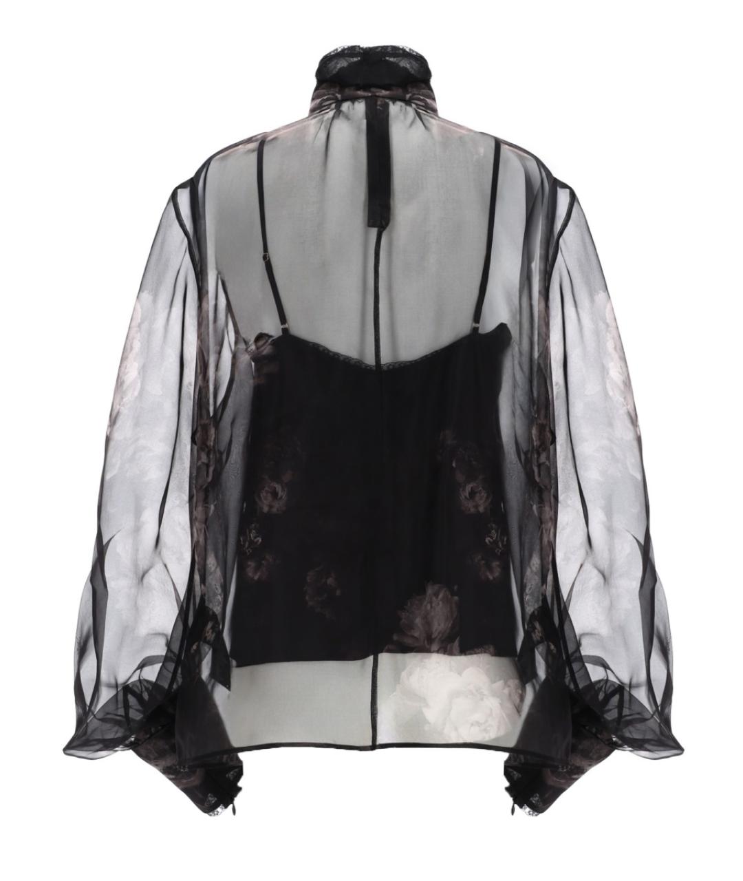 ZIMMERMANN Черная шелковая блузы, фото 2