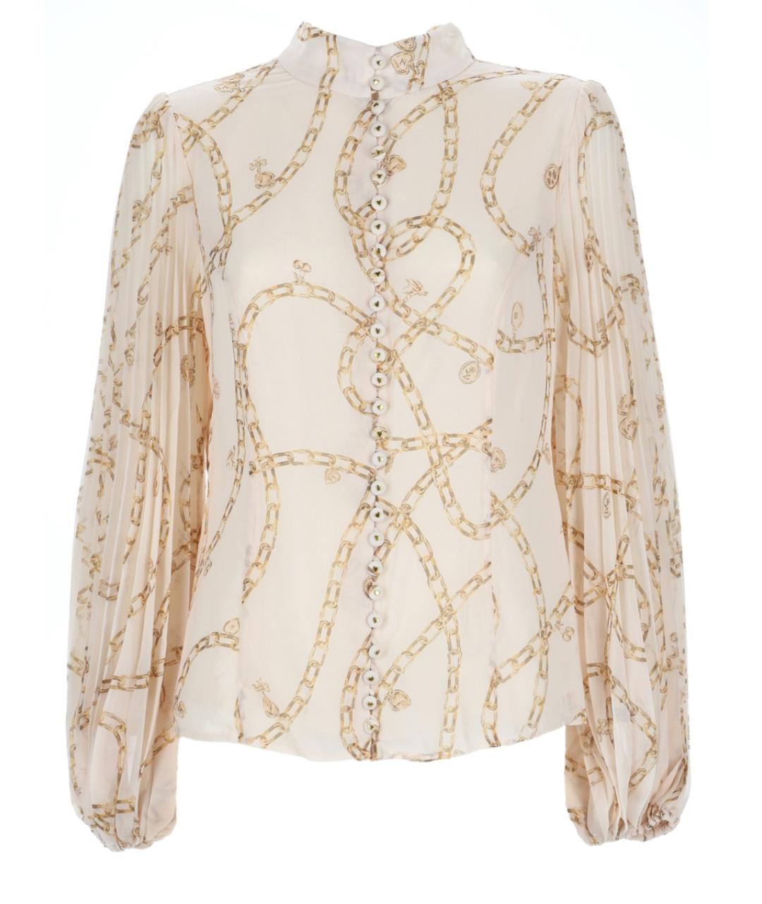 ZIMMERMANN Белая полиэстеровая блузы, фото 1