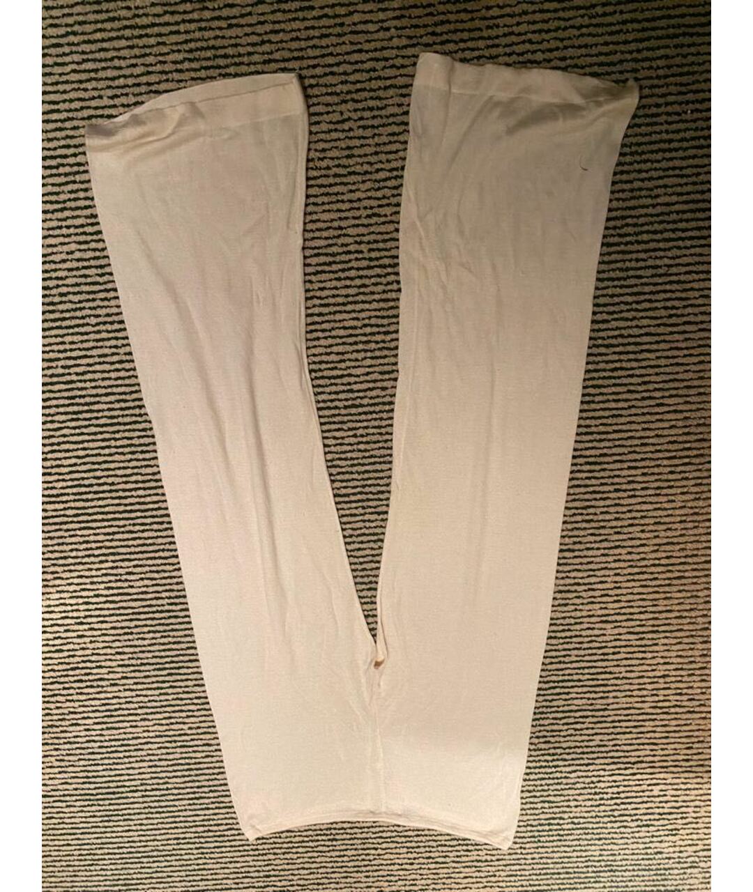 HERMES PRE-OWNED Белые прямые брюки, фото 2