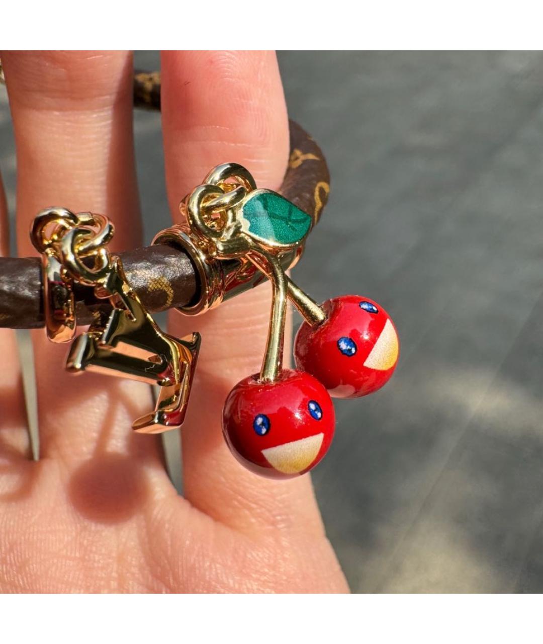 LOUIS VUITTON Коричневый браслет, фото 2