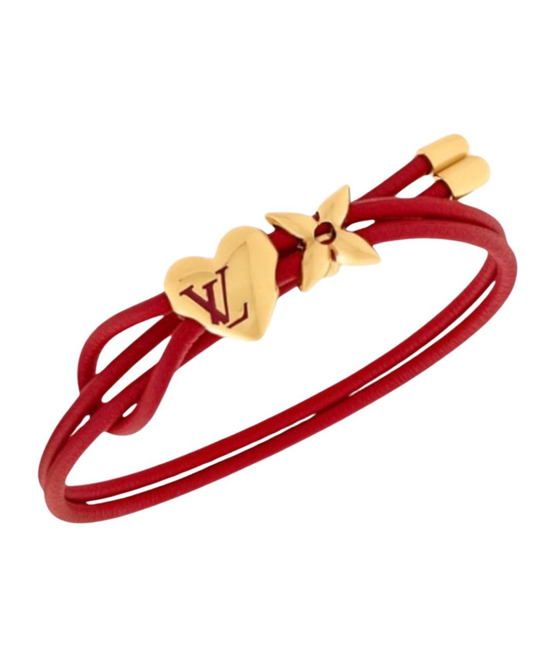 LOUIS VUITTON Красный браслет, фото 1