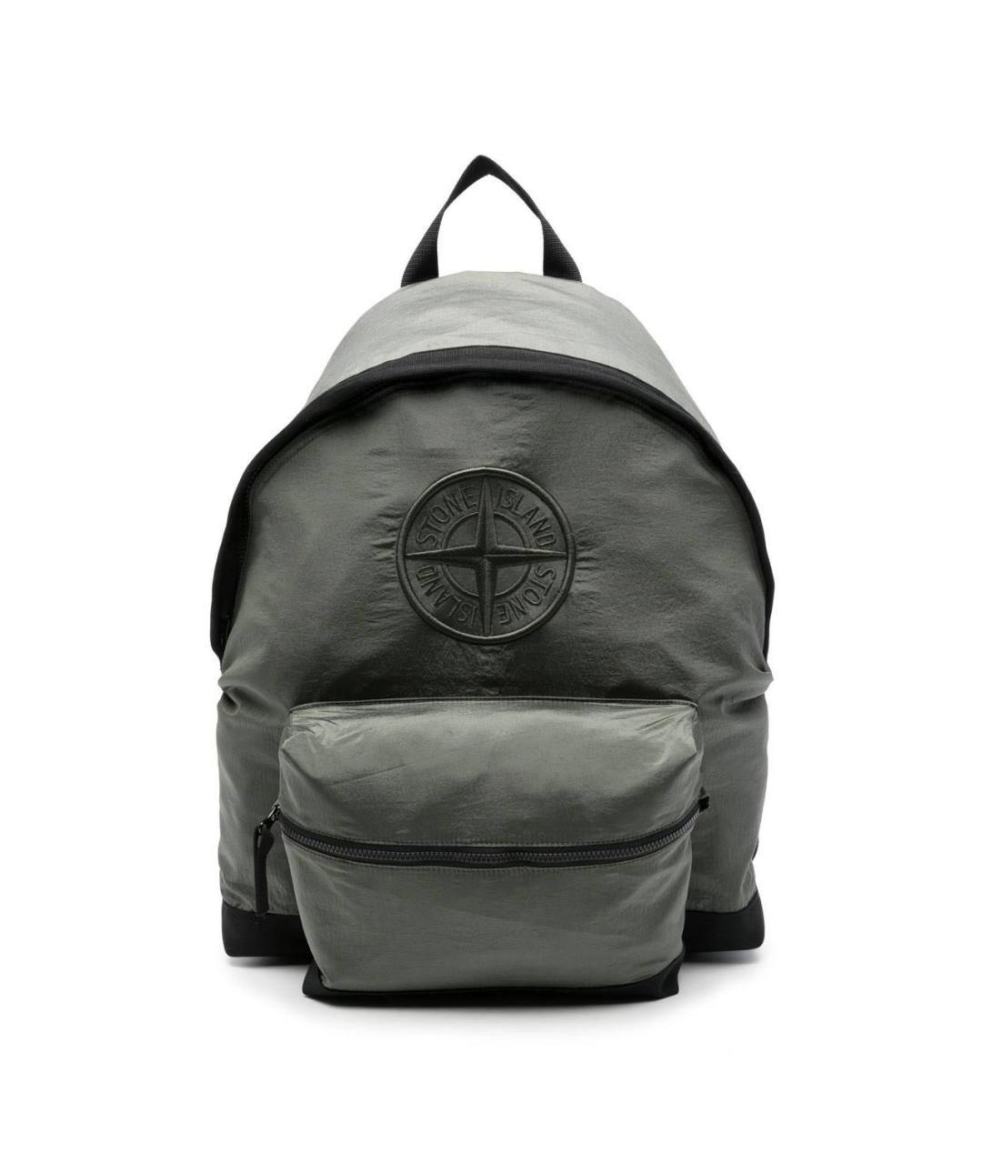 STONE ISLAND Зеленый рюкзак, фото 6